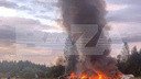 В Тверской области рухнул самолет Пригожина