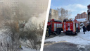 Загорелись инструменты: в автосервисе в Октябрьском районе случился пожар