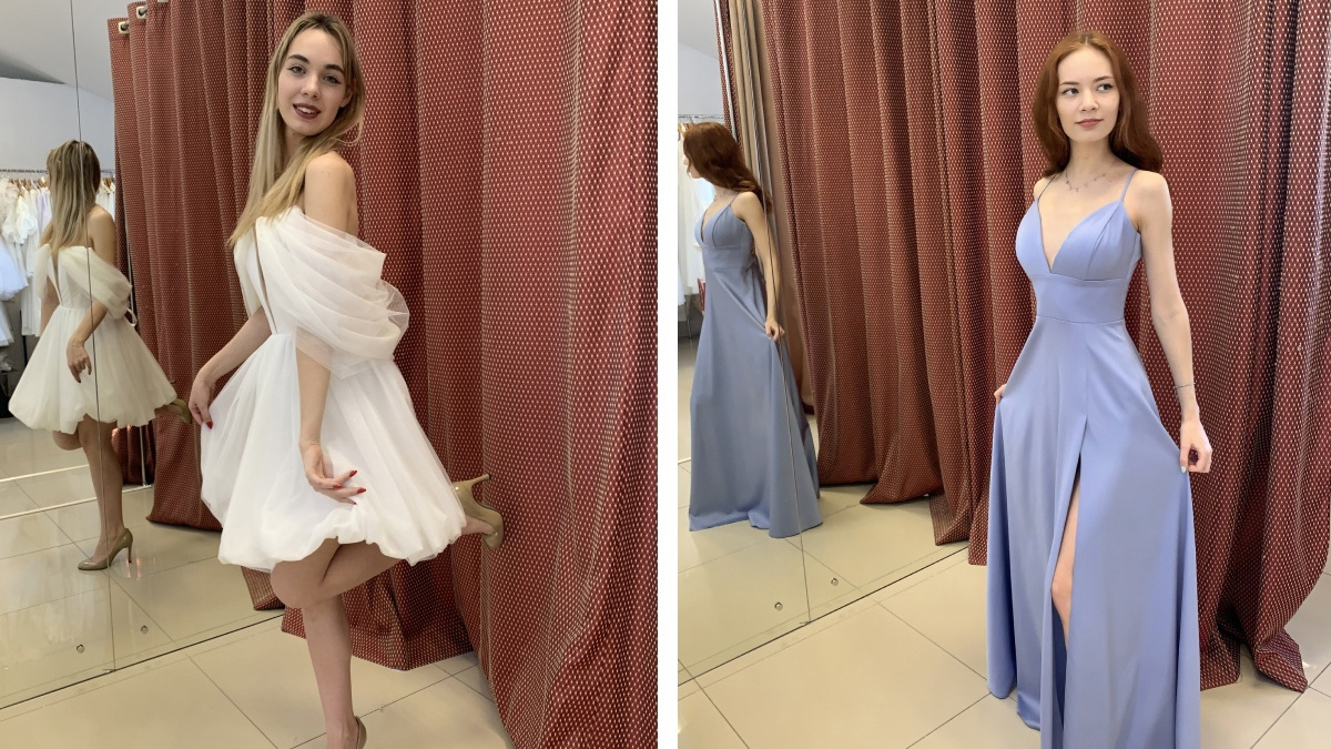 Бельевой стиль и образ в духе Аврил Лавин: обзор платьев на выпускные в Омске