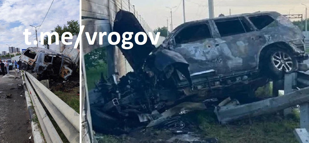 На дороге в Крыму взорвался автомобиль. Внутри был помощник запорожского вице-премьера