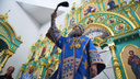 Исторический момент: в Чимеевском монастыре освятили новый иконостас
