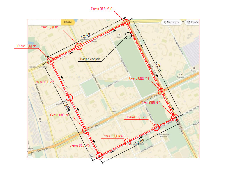 Велопробег перекроет улицы в Купчино. Где еще будет не проехать в выходные