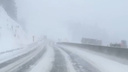 Сильный снегопад начался на западе Челябинской области