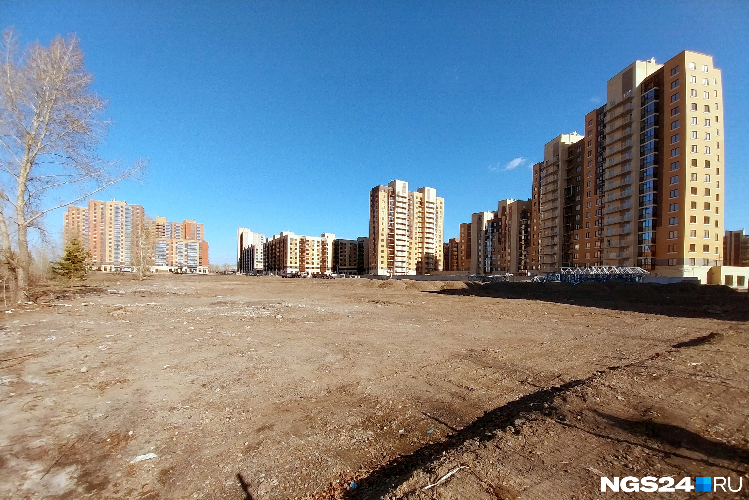 В Красноярске отказались от идеи строить большую школу на насыпи для микрорайона Южный берег
