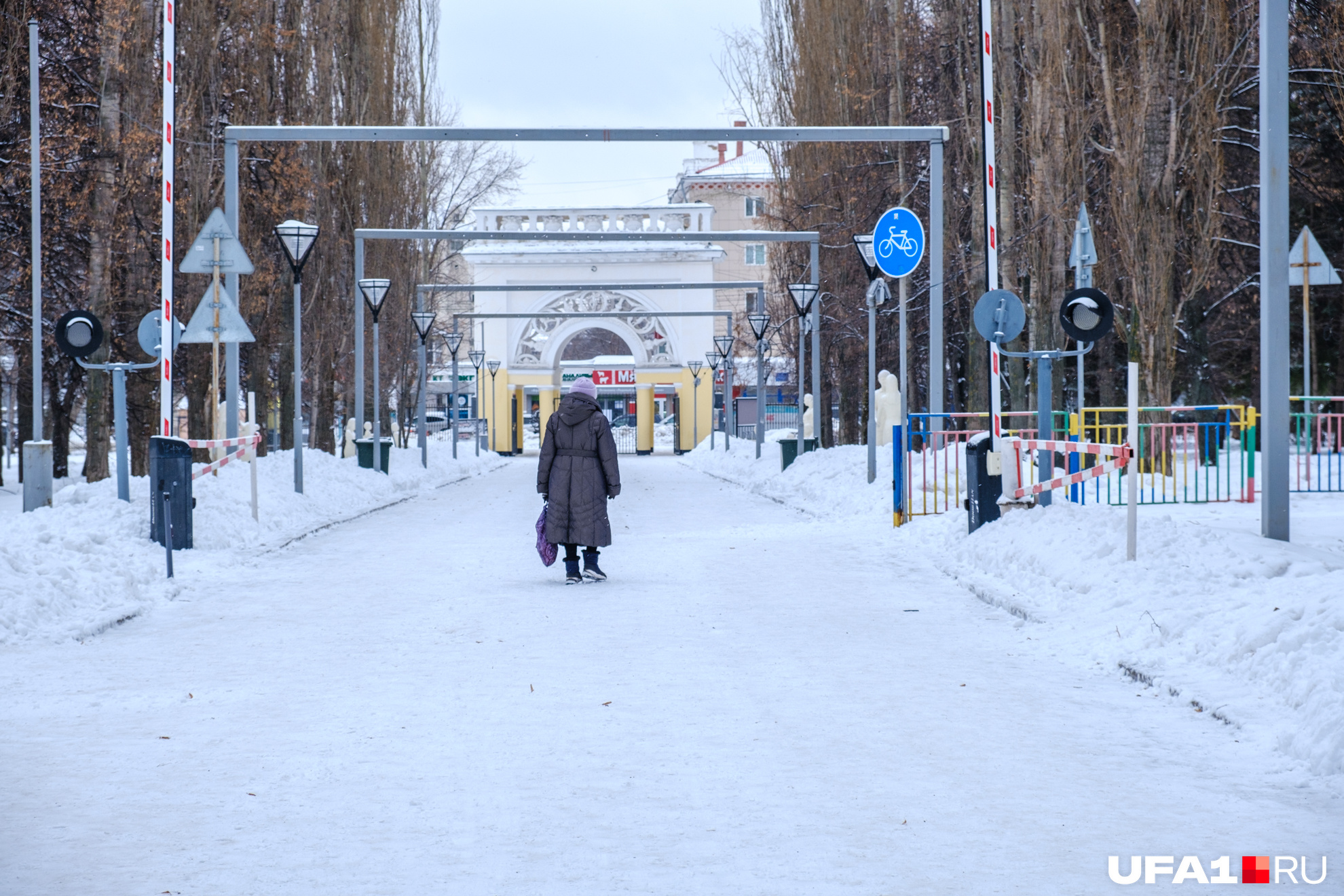 Вход в Парк Якутова