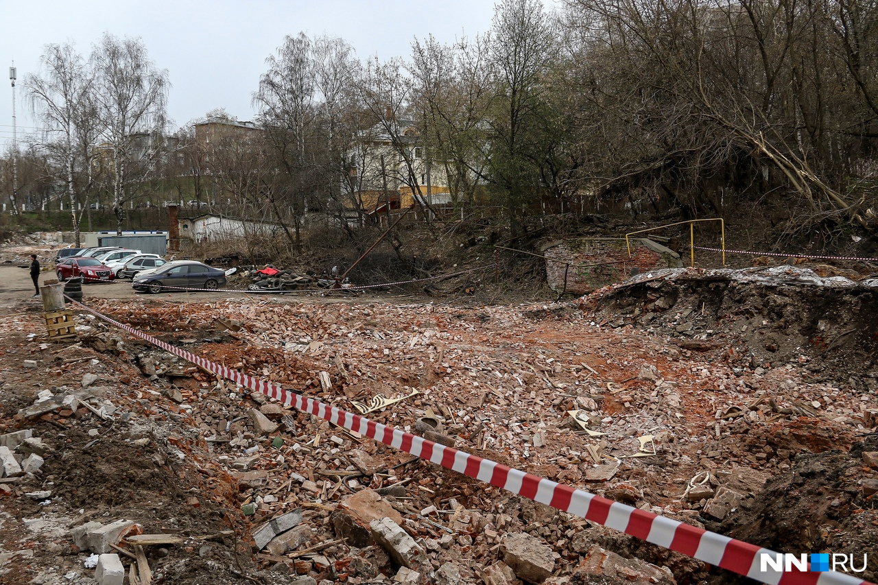 Террасный парк в почаинском овраге