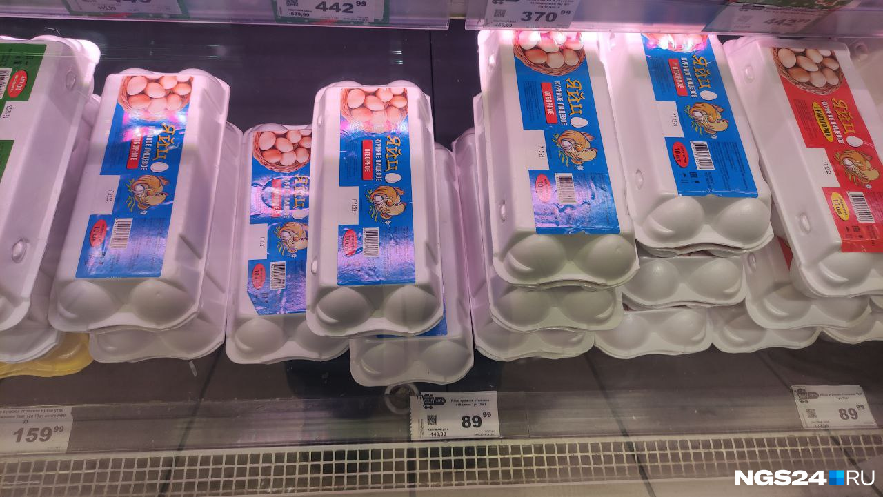 Куда бежать за дешевыми яйцами. Цены на них в Красноярске снизились, но не везде