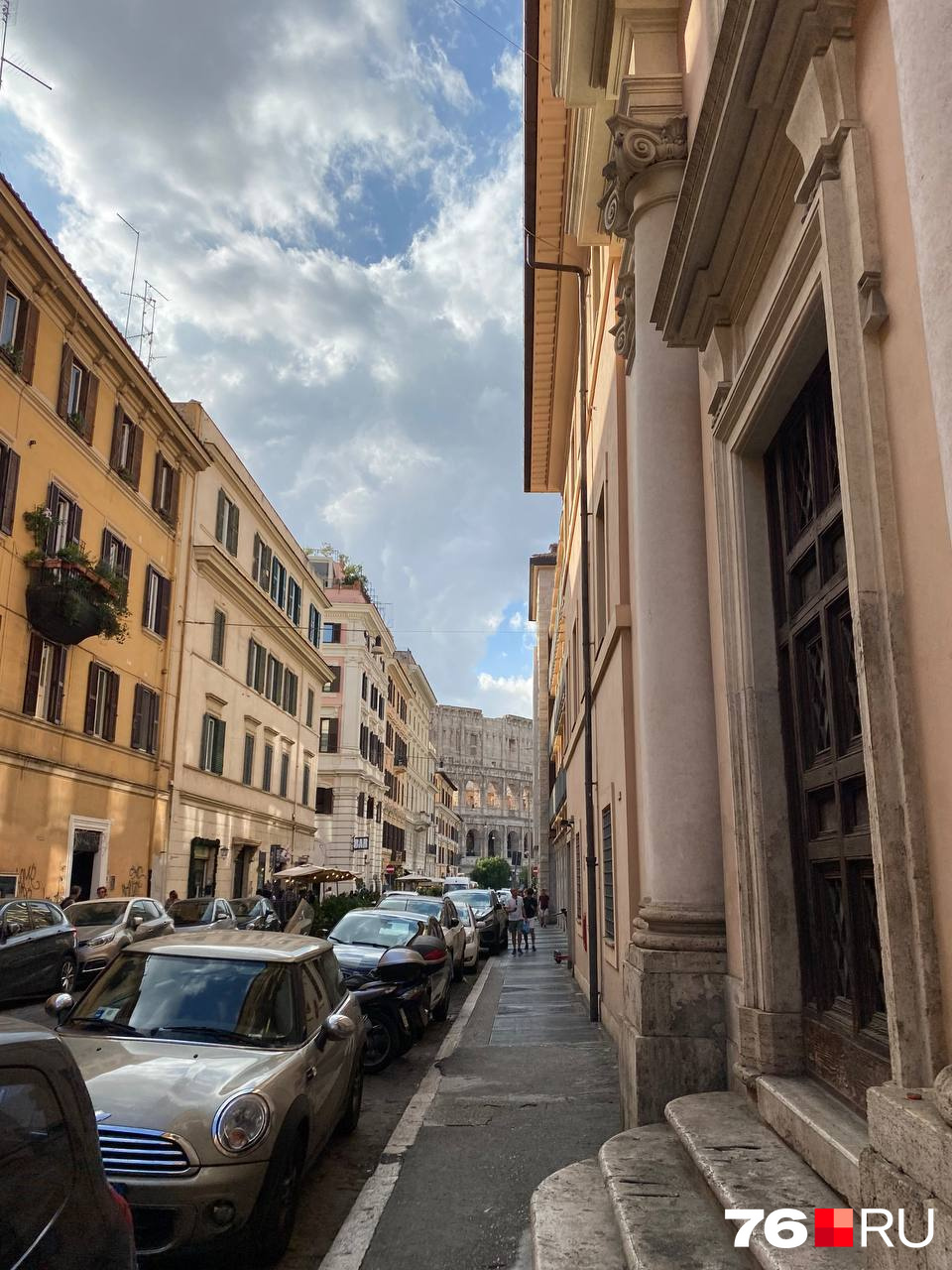 Эстетичные узкие улочки Рима