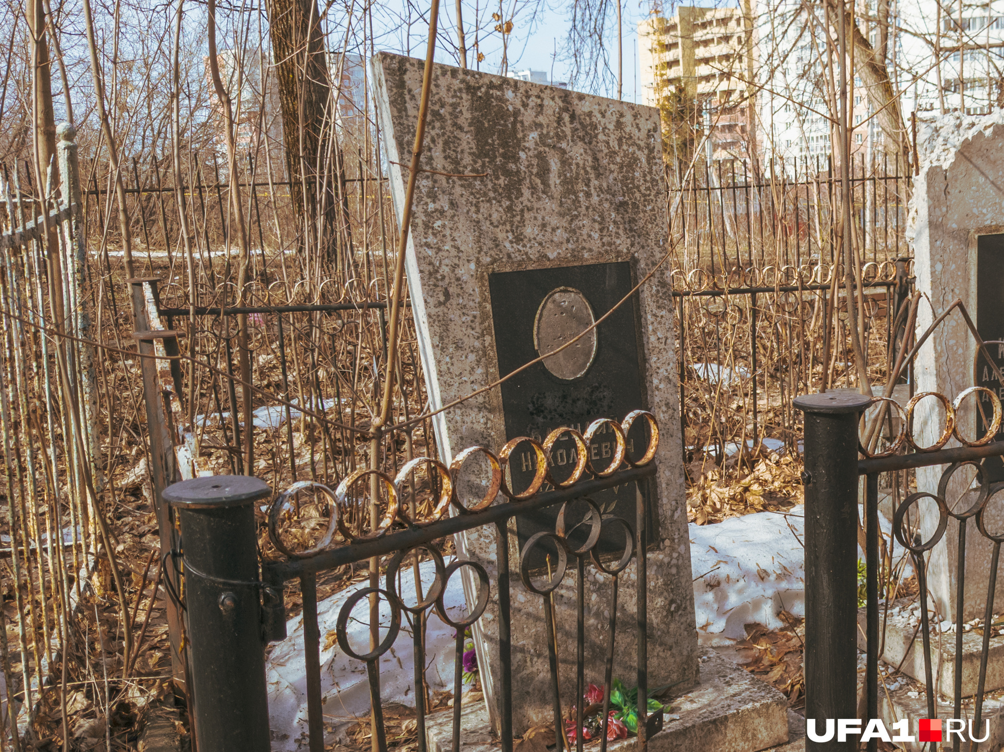 Как будто покойник вышел из пристанища и не запер калитку