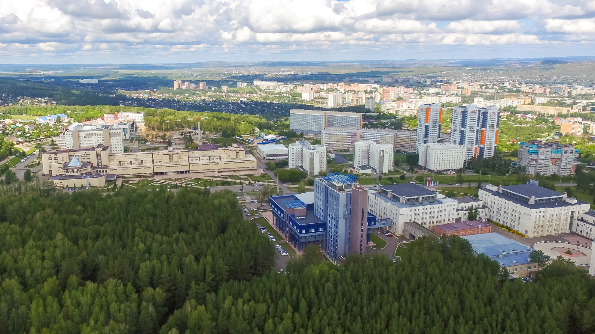 В Красноярске планируют создать объединенный студгородок для четырех университетов