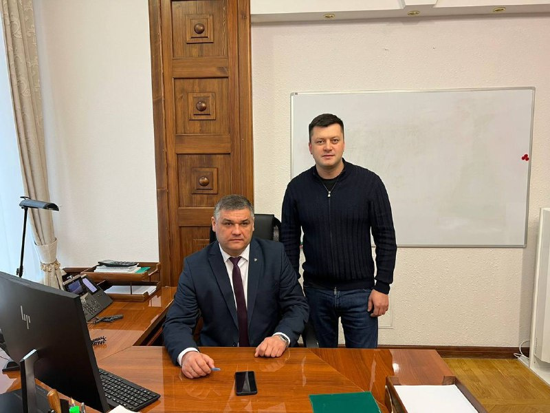 Сергей Кожевников с мэром