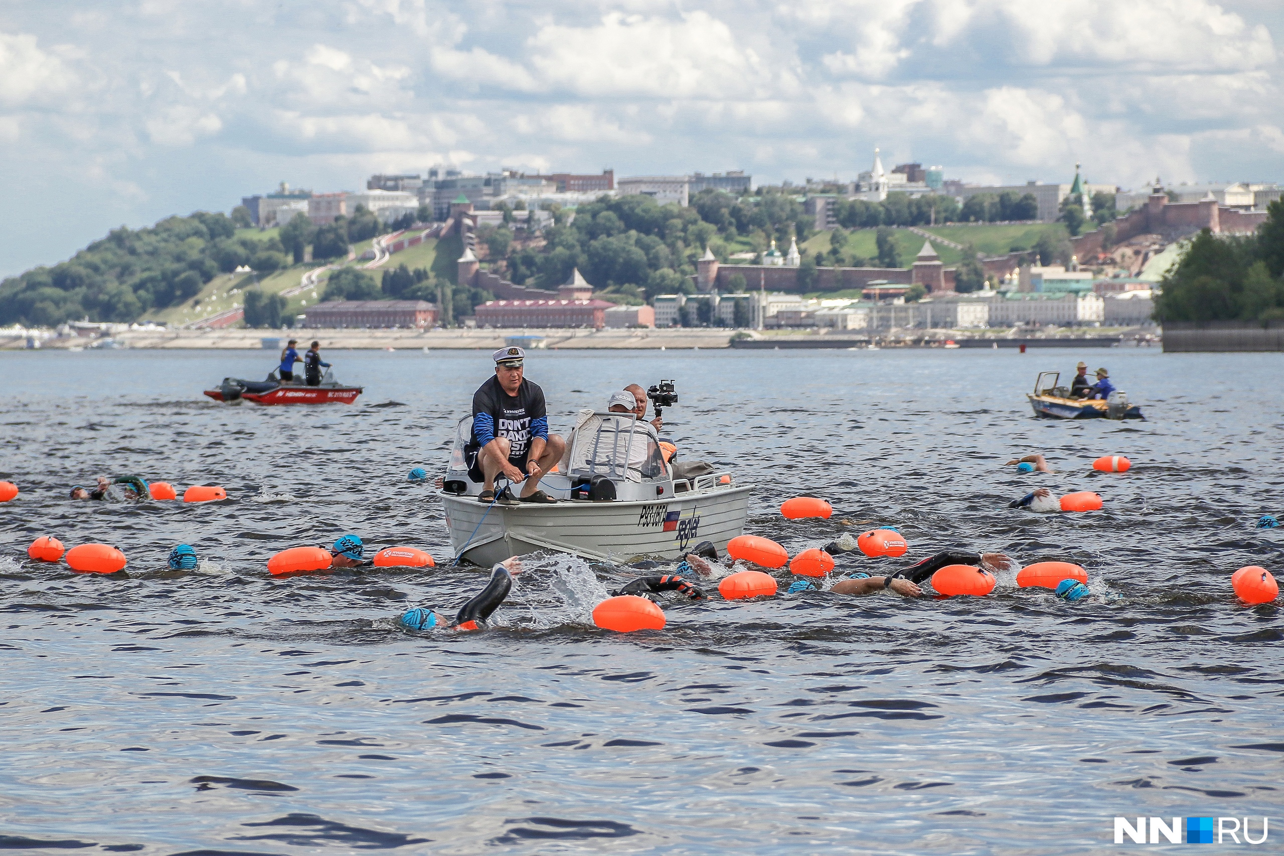 В Нижнем Новгороде перекроют Волгу и Оку из-за массового заплыва X-Waters