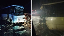 «Водитель — труп, наверное!» Видео с места столкновения автобуса и КАМАЗа в Архангельской области
