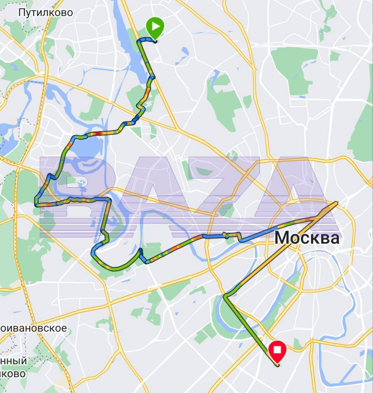 Карта москвы без gps