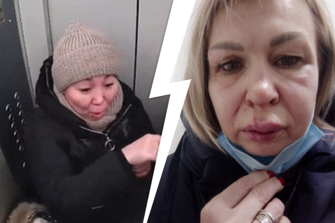 Мать 7 детей из Забайкалья подралась в лифте в Новосибирске