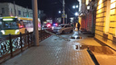 «Немного не рассчитал»: в Ярославле пьяный водитель влетел в стену Волковского театра. Видео