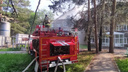 Стали известны подробности пожара в больнице на Пирогова — из здания эвакуировали 130 человек