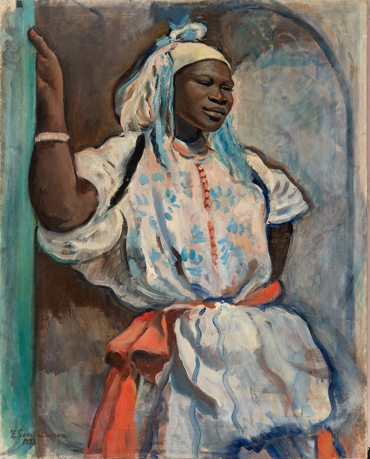 З. Е.Серебрякова. Марокканка в белом. 1928
