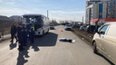 Пожилую женщину в Чурилово сбил насмерть водитель маршрутного ПАЗа