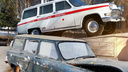 Это невероятно: смотрим фото до и после реставрации ретроавтомобиля скорой помощи в Кургане
