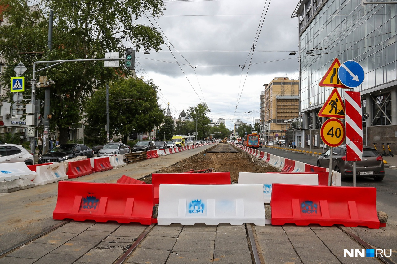 В Нижнем Новгороде восстановили движение на двух перекрестках с улицей Белинского