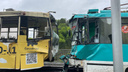 В столкновении трамваев в Кемерове больше ста человек пострадали и один погиб: фото жуткой аварии