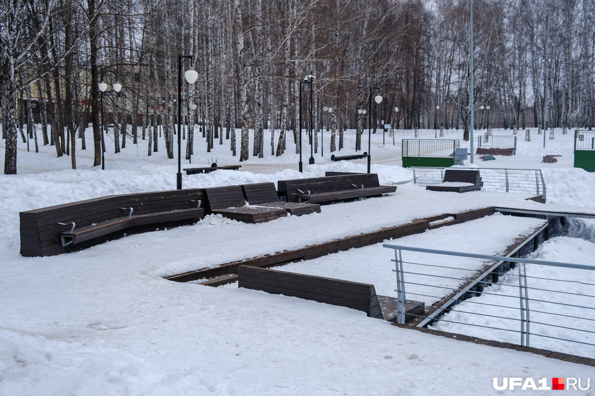 Если в будущем квартал на месте бараков застроят — парк будет хорошим развлечением для местных