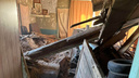 В Самарской области женщина застряла под рухнувшим потолком