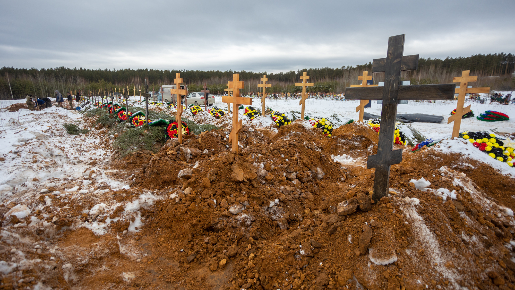 Пригожин высказался о кладбище, где эксгумировали погибшего в СВО южноуральского бойца ЧВК «Вагнер»