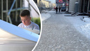 Никто не жаловался: почему в Новосибирске не был посыпан тротуар, где сломал руку 15-летний пианист
