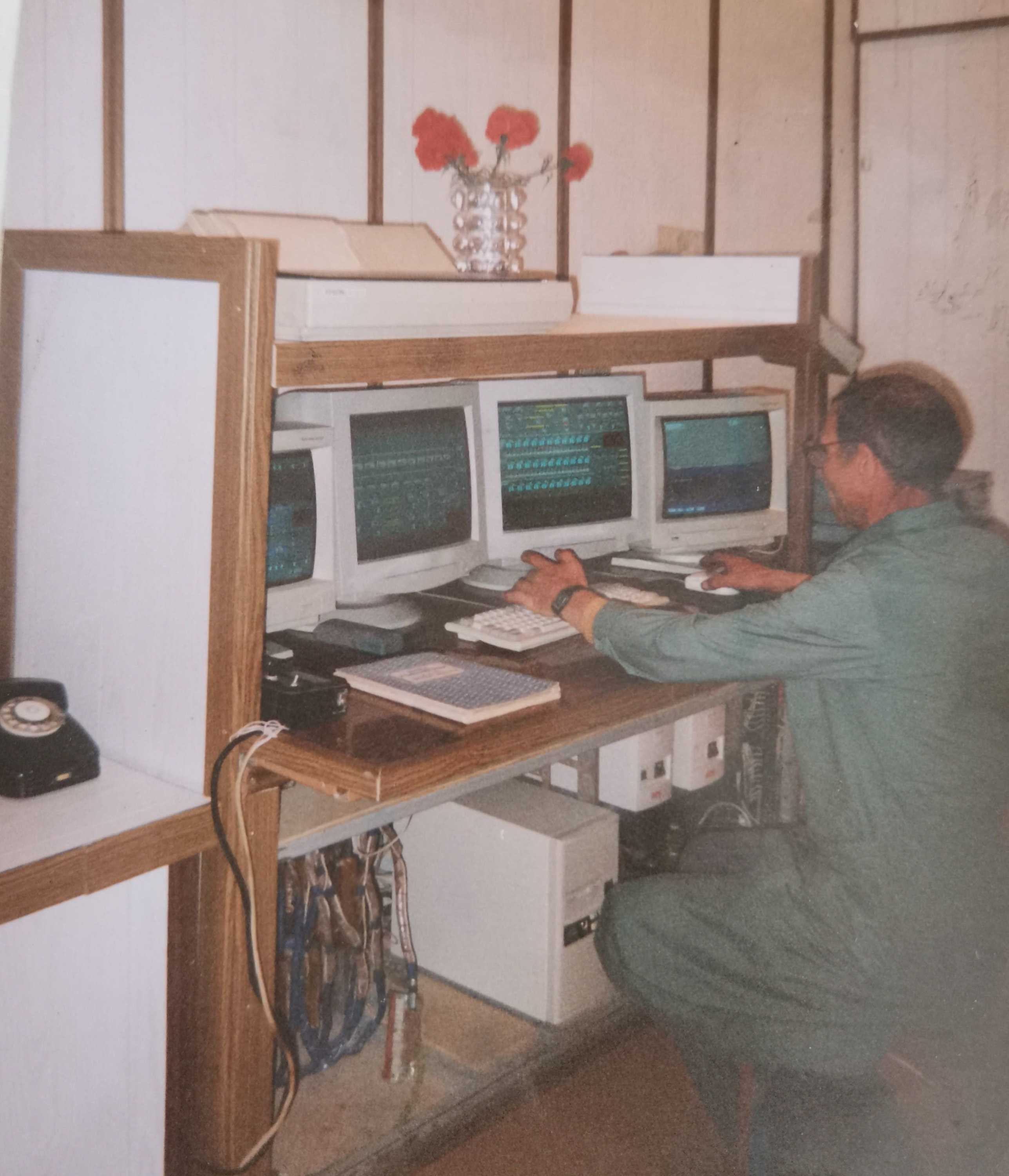 Несколько задач решались на разных компьютерах — примерно 1980–1990-е годы