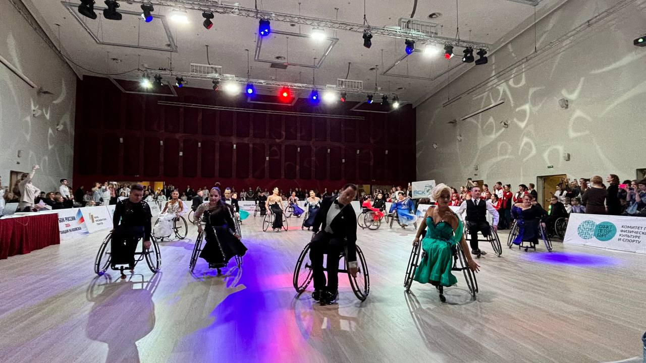 В Петербурге стартовал Кубок России по танцам на колясках