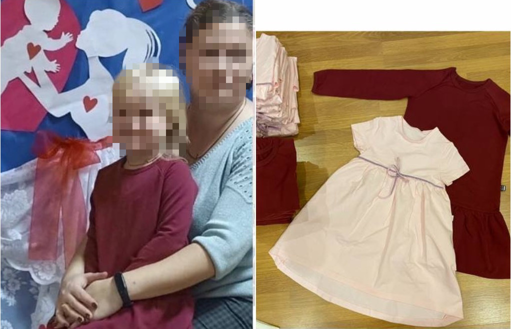 Даже подаренное тюменскими волонтерами для детей платье оказалось на ребенке одной из сотрудниц детдома