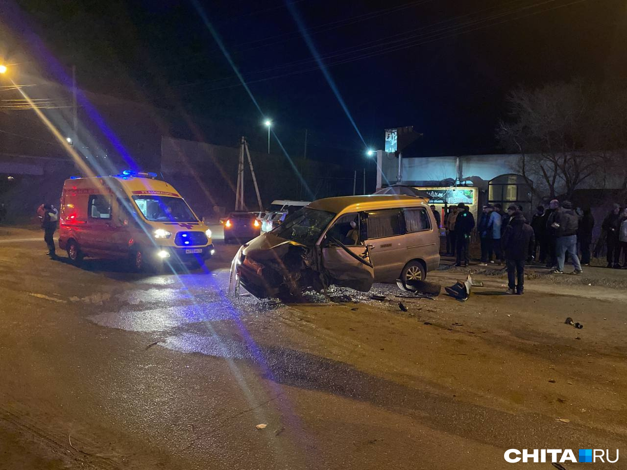 Тройное ДТП произошло на улице Ярославского в Чите