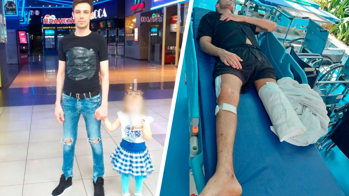 Челябинец попал в ДТП в Таиланде и лишился ноги. Семья просит о помощи