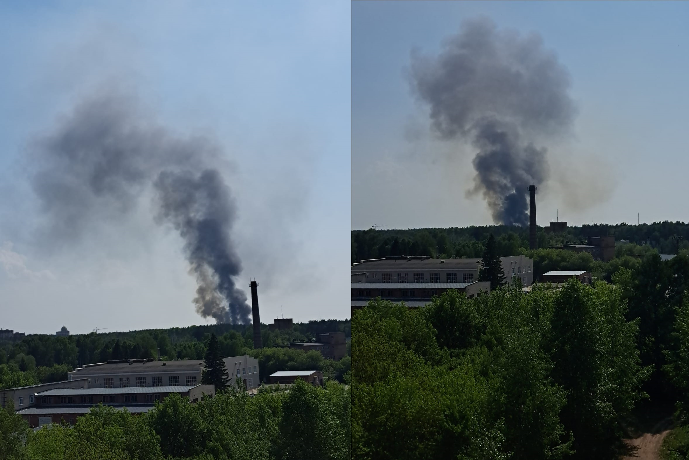 Жительница Новосибирска Надежда сфотографировала возгорание, находясь на улице Демакова Жительница Новосибирска Надежда сфотографировала возгорание, находясь на улице Демакова