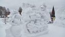 «Народное голосование»: новосибирцы выбрали лучшую снежную скульптуру — как она выглядит