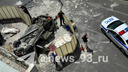 За рулем был мужчина. Новые подробности аварии в Краснодаре, где BMW вылетела с третьего этажа «Галереи»