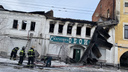 «Собственники хватались за голову»: что происходило на месте пожара в центре Рыбинска. Фоторепортаж
