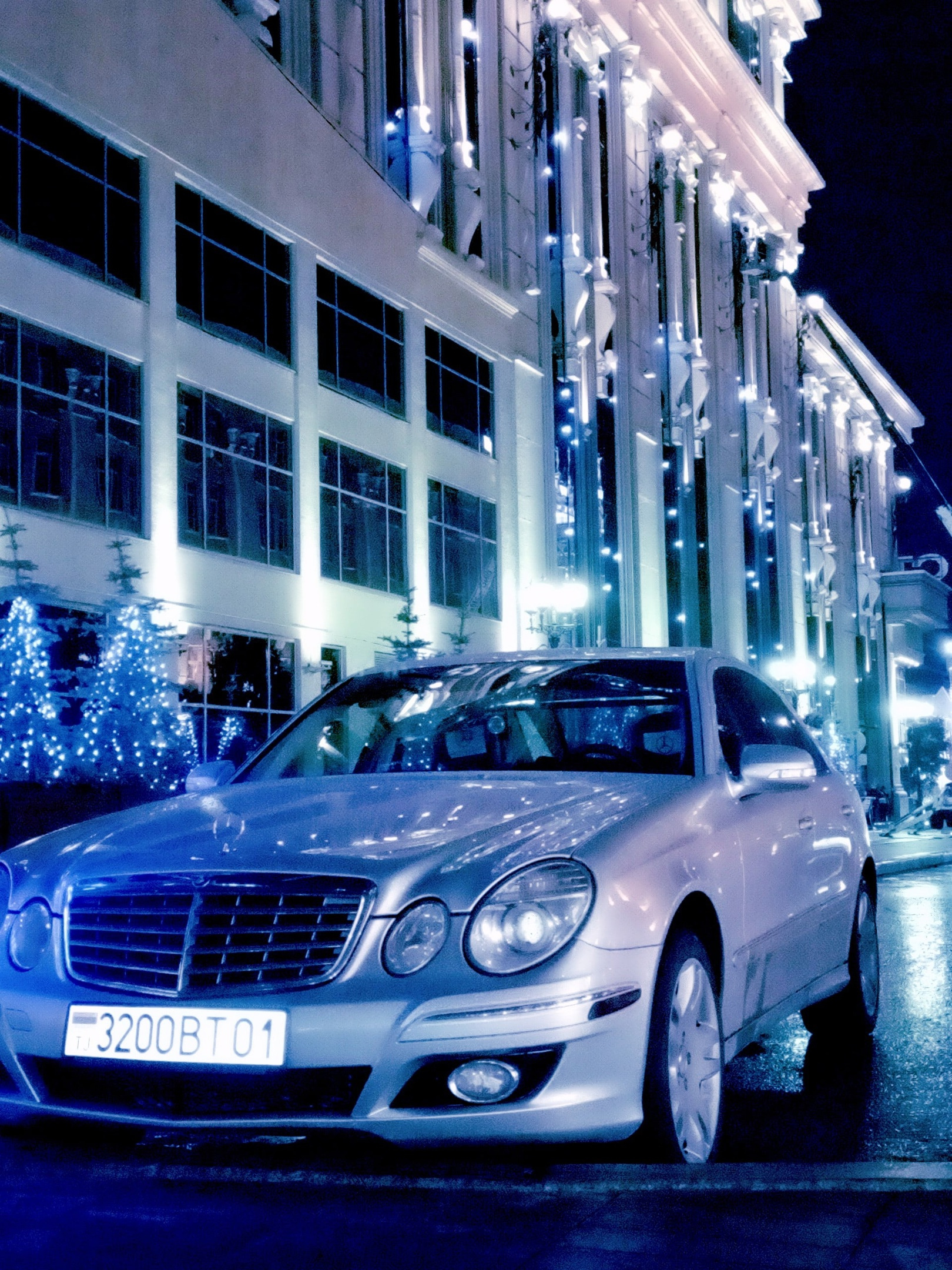 Мерседес за рулем s600