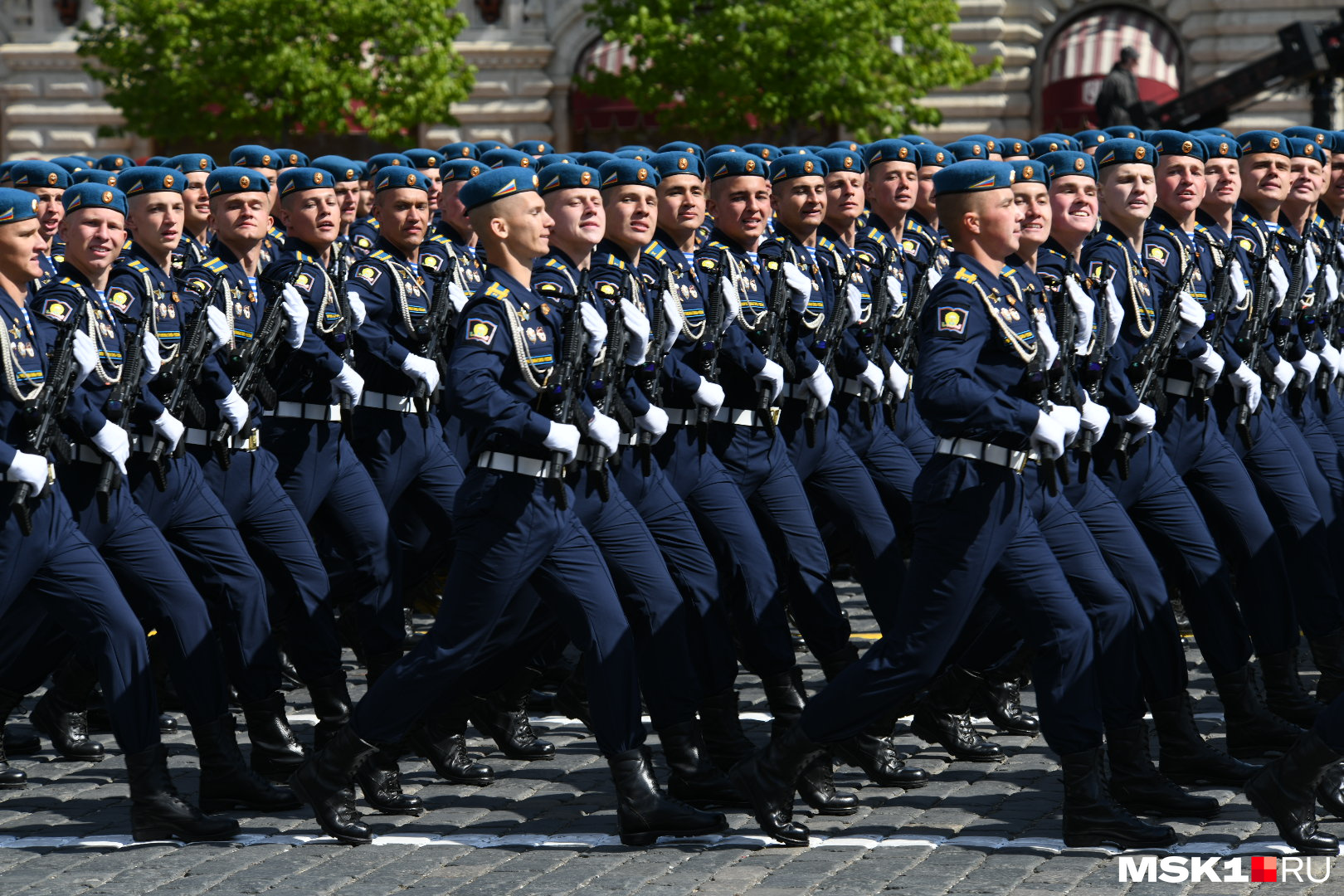 45 полк на параде победы