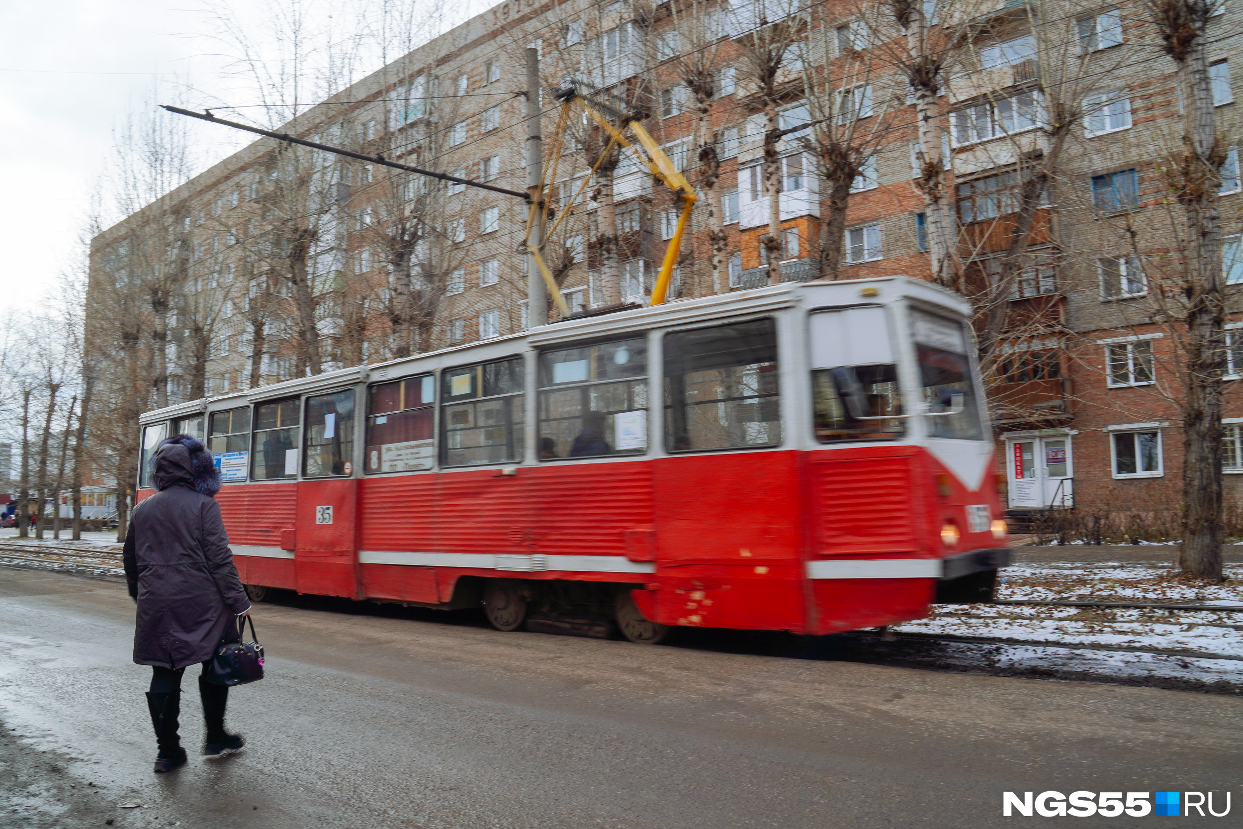 Трамвай № 1 в Омске перейдет на полный рабочий день