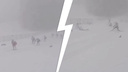 Ярославские лыжницы пострадали в массовом завале на трассе в Сочи. Видео