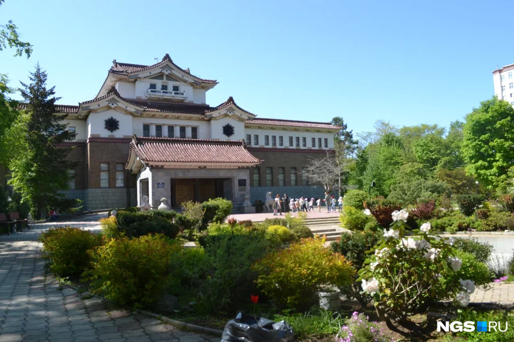Музей построили в 1937 году, когда город входил в состав Японии
