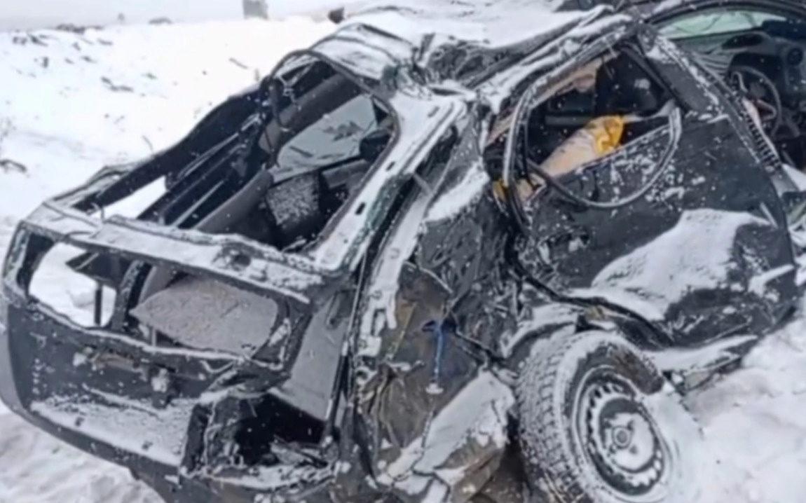 Два человека погибли в ДТП на трассе в Забайкалье 10 января