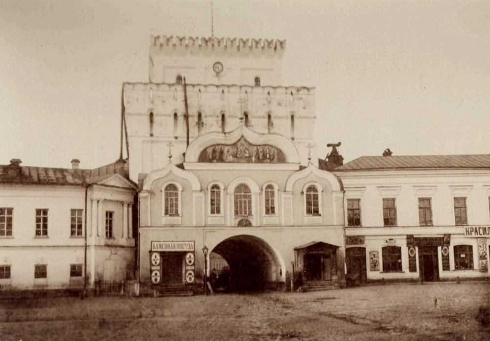Знаменская церковь, построенная в 1861 г. Фото начала 1890-х гг.