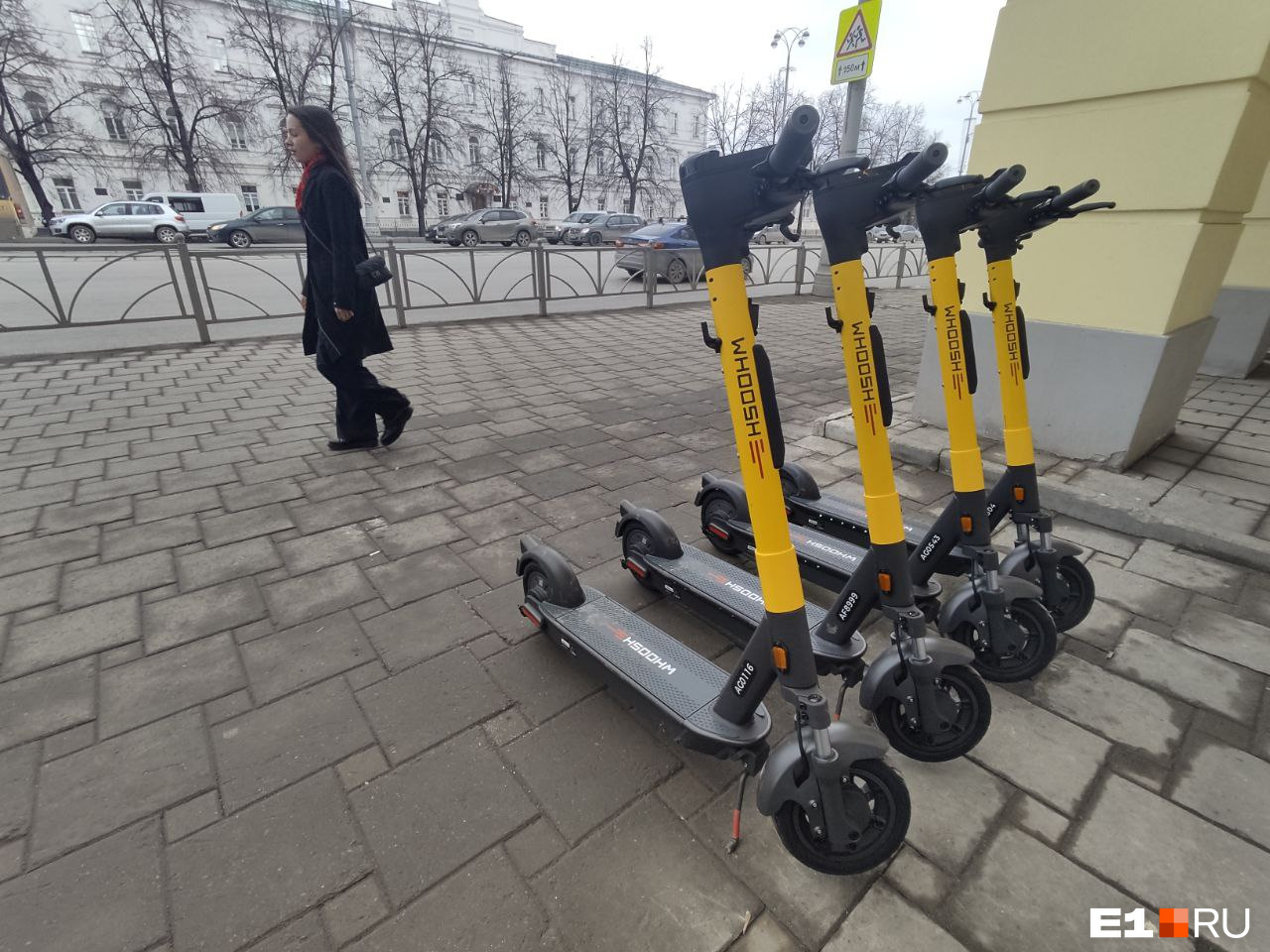 На улицы Екатеринбурга вернулись прокатные электросамокаты