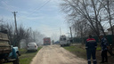Под Волгоградом страшный пожар уничтожил дом беременной женщины