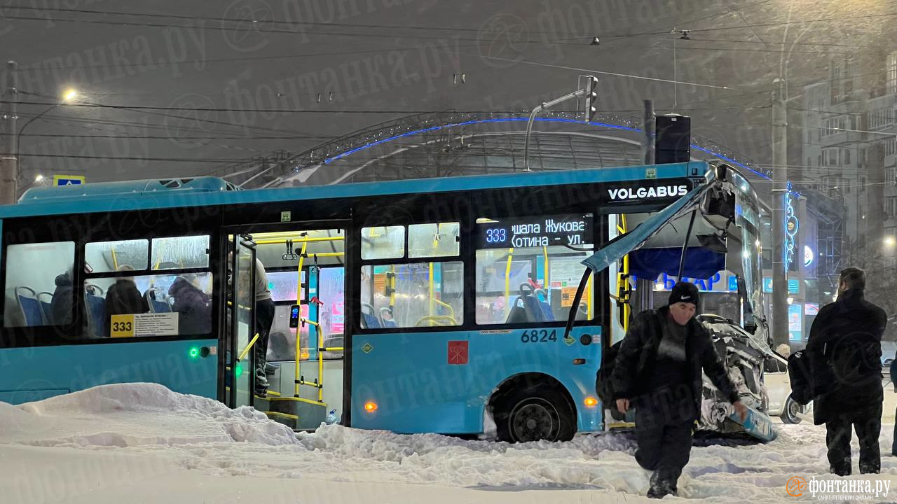 Автобус от метро новочеркасская