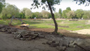 «Всё раздолбали!»: в парке «Молодежный» начали реставрировать озеро